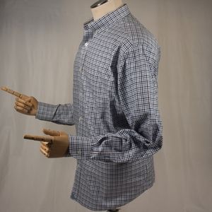 untuckit long sleeve Blue button down